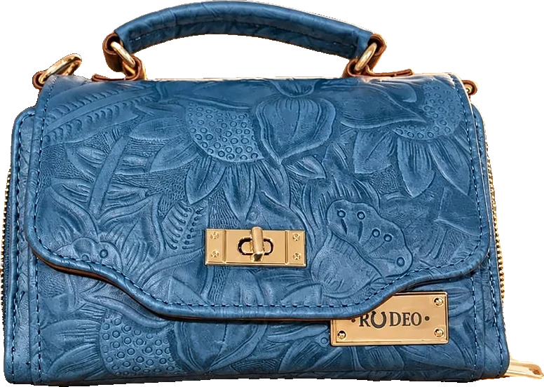 Mini Repujada, Azul