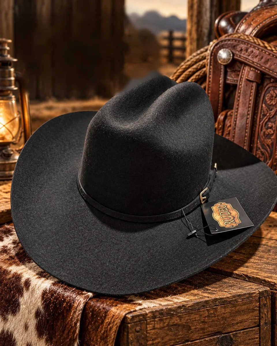 Sombrero de Fieltro, Negro